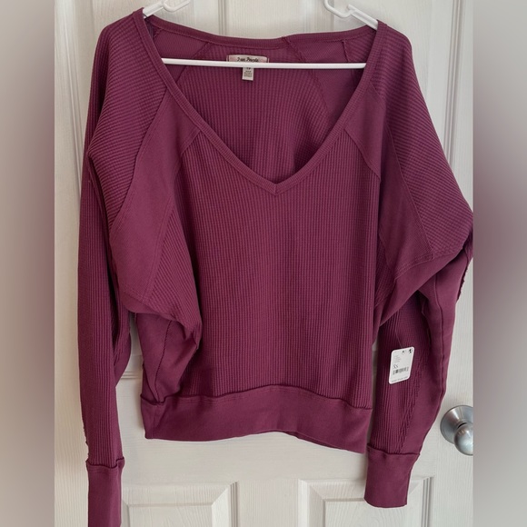 Free People Santa Clara in Mulberry, Size Small NWT - Picture 3 of 8